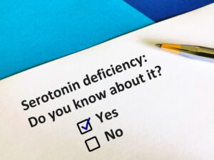 Serotonin deficiency, serotonin, neurotransmitters, what is serotonin deficiency
